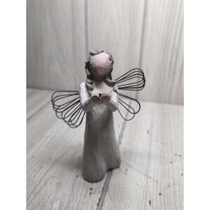 Vtg 2000 Willow Tree Angel Of Freedom Figurine 5" Religious Collectable Gift